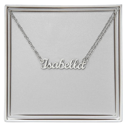 Custom name necklace