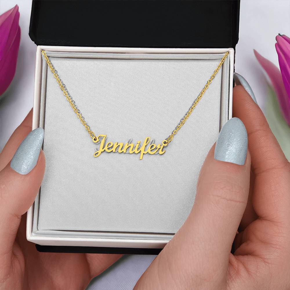 Custom name necklace