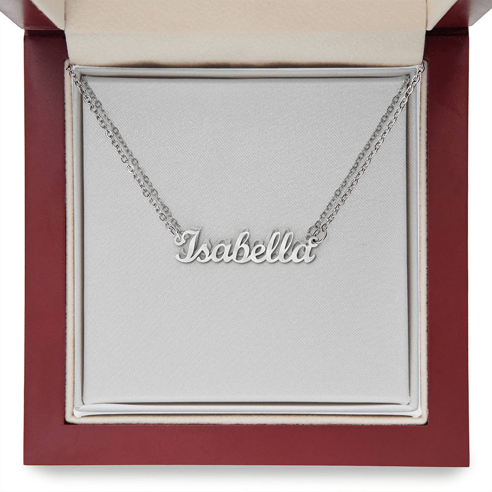 Custom name necklace