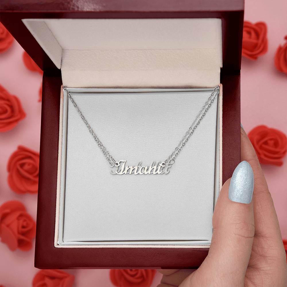 Custom name necklace